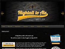 Tablet Screenshot of hightailtoale.com
